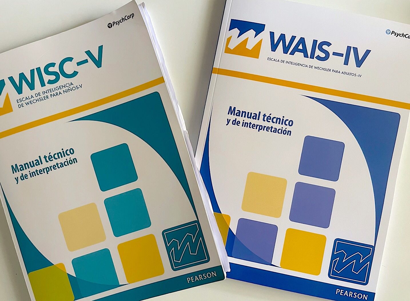 Materiales de evaluación neurocognitiva WAIS
